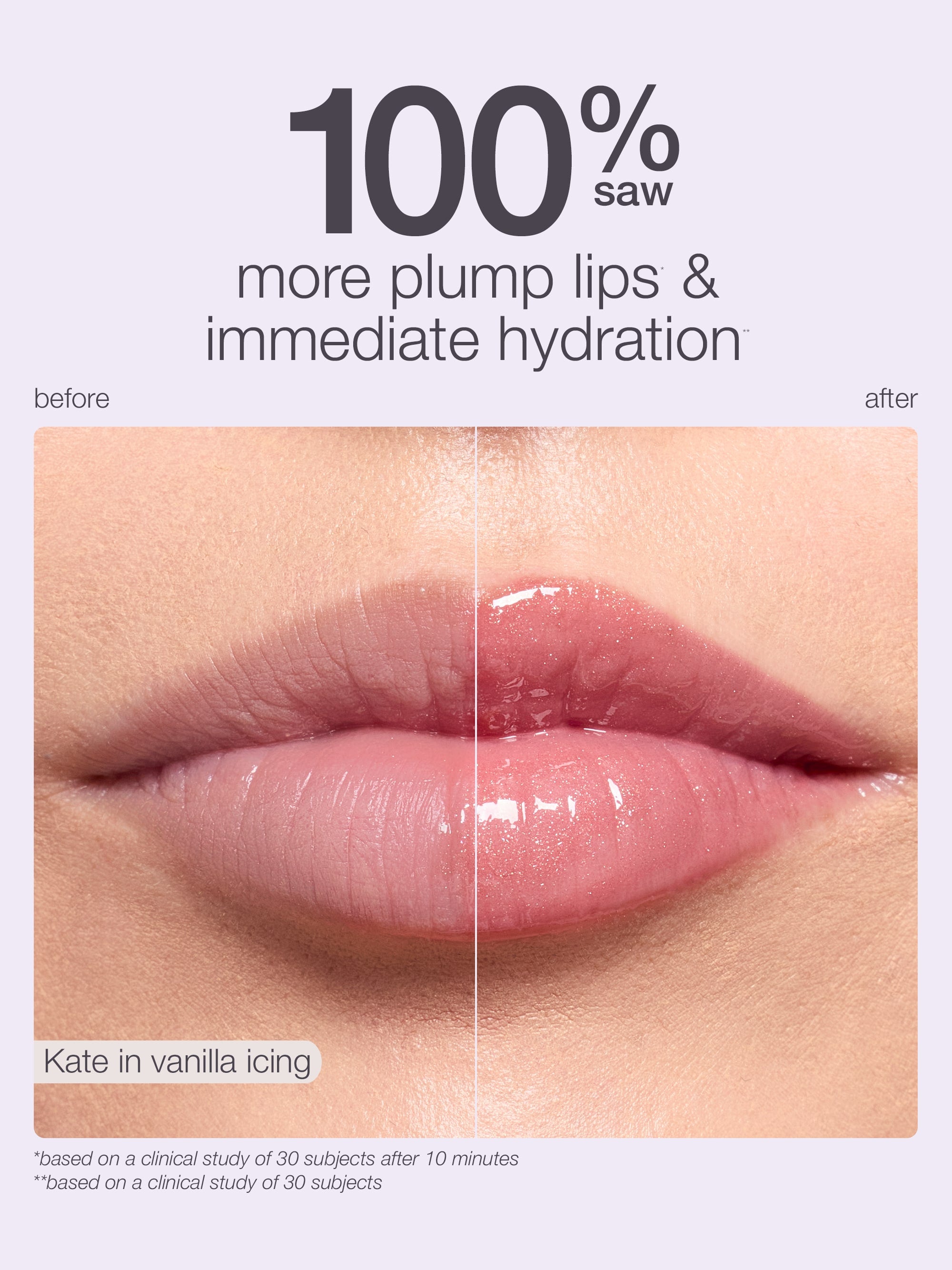 vanilla icing juicy lip - choose your formula